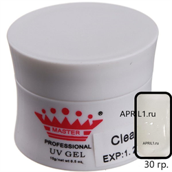 Гель для наращивания Clear   30 грамм . Master Professional. 2702 - фото 6511