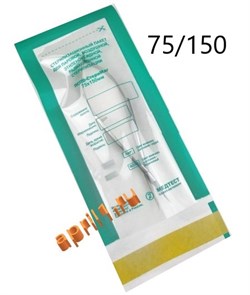 Пакеты комбинированные самоклеящиеся для стерилизации 75/150мм. 100 штук - фото 7637