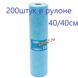 Салфетки ( коврик педикюрный ) 40/40см. SMS Рулон 200 штук. 3665 - фото 7647