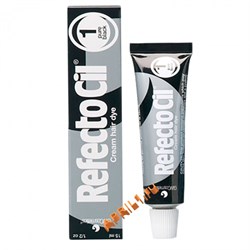 REFECTOCIL Краска для бровей и ресниц № 1 Чёрная. 15 мл. 3753 - фото 7769