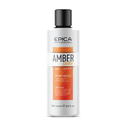 Шампунь для восстановления и питания волос / Amber Shine Organic 250 мл - фото 8284
