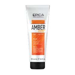 Epica Маска для восстановления и питания волос / Amber Shine Organic 250 мл 4163 - фото 8298