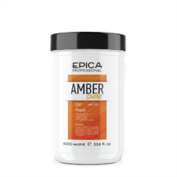 Epica Маска для восстановления и питания волос / Amber Shine Organic 1000 мл - фото 8300