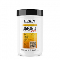 Маска для придания блеска с маслом арганы / Argania Rise ORGANIC 1000 мл - фото 8312