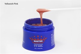 Гель для наращивания Master Professional.камуфляжный бежево-розовый.(Yellowish pink) mp-yp-40