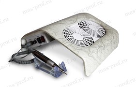 2/1 вытяжка маникюрная с двумя вентиляторами + фрезер  mp-337