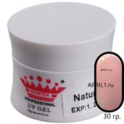 Гель для наращивания Natural   30 грамм . Master Professional. 2705