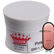 Гель для наращивания  Pink   30 грамм . Master Professional. 2706