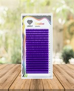 Ресницы фиолетовые (purple) Lovely 20 линий MIX D 7-13 3397