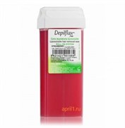 Тёплый воск в картридже Клубника. Depilflax. 110 грамм 3643