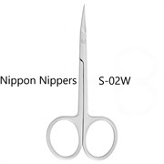 Ножницы для кутикулы Nippon Nippers S-02W 107 мм