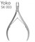 Кусачки для кутикулы YOKO SK-003 7мм 3026 - фото 6915