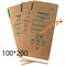 Крафт-пакет с индикатором для паровой и воздушной стерилизации 100/200 мм. 100 шт. - фото 7633